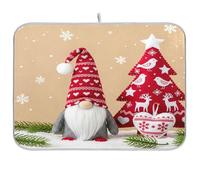 Tappetino da cucina per scolapiatti con motivo natalizio di San Patrizio, 40,6 x 45,7 cm, opaco