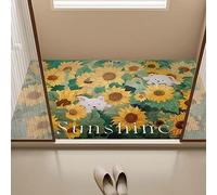 Tappetino da doccia, 80 x 120 cm, in PVC, antimuffa, tappetino da bagno in luffa per bagno e vasca da bagno, antiscivolo in luffa interna, ad asciugatura rapida