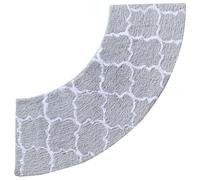 Tappetino da Doccia Curvo, 45 * 143cm Tappeto Da Bagno Grande Antiscivolo Quadrant Tappeto Doccia Angolare in Microfibra, Lavabile, Adattabile A Tutte Le Docce Angolari