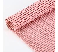 Tappetino da doccia multiuso in PVC antiscivolo con drenaggio, tappetino da bagno in gomma antimuffa per bagno e cucina, rosa, 120 x 200 cm, ideale per pavimenti sicuri e puliti