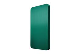 Tappetino da fitness, ispessimento, allargamento e allungamento, antiscivolo, for yoga, stretching, cardio, allenamento a casa(Green 20mm)