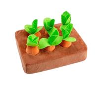Tappetino da fiuto per cani - giocattolo interattivo per raccolta di carote | Morbido tappetino per il naso in peluche design carota, tappetino antiscivolo per cani e gatti, accessori per