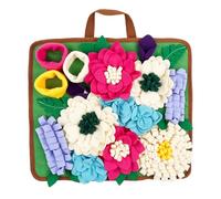 Tappetino da fiuto per cani - Giocattolo interattivo pieghevole e antiscivolo, dispenser di in pile polare, cuscinetto per stimolazione mentale | Tappetino per annusare il cane per addestrare