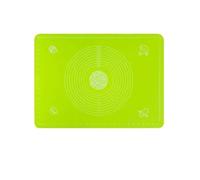 Tappetino da forno in silicone con dimensioni adatte for pizza, pasta sfoglia, impastare, accessori cucina Per Pizza Pasticcino(Green)