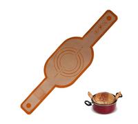 Tappetino da forno in silicone con manici - Imbragatura antiaderente per forno olandese | Rivestimento resistente al calore per pane, torte, biscotti e pizza, teglia