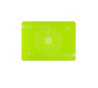 Tappetino da forno in silicone for addensare l'impasto della pizza, pasticceria, utensili cucina, teglie Per Pizza Pasticcino(Green,50x70cm)