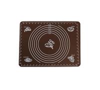 Tappetino da forno in silicone, impastatrice for pizza, utensili cucina for pasticceria, teglie, accessori for impastare Per Pizza Pasticcino(Coffee)