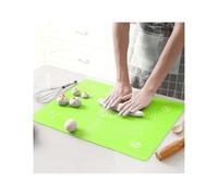 Tappetino da forno in silicone, impastatrice for pizza, utensili cucina for pasticceria, teglie, accessori for impastare Per Pizza Pasticcino(Green)