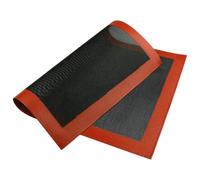 Tappetino da forno in silicone | Tappetino da forno riutilizzabile e resistente al calore per il pane | antiaderente in silicone per dolci, pizza e cupcakes