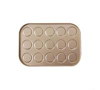 Tappetino da forno professionale per macaron per chef casalinghi compatibile con forni e microonde (15 fori)