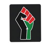 Tappetino Da Gaming, Black History Black Power African Pride Tappetino Per Mouse Base In Gomma Tappetino Mouse Pad Multifunzionale Gaming Tappetino Mouse Per Computer Gamers 25X30Cm