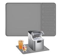 Tappetino da ghiaccio portatile - tappetino in silicone resistente al calore per bancone, fodera per vassoio anti-skid impermeabile | pad riutilizzabile per la casa, la stazione del caffè, il bancone