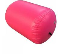 Tappetino da ginnastica gonfiabile, rulli allenamento, trave, tappetino, barile Air rullo ginnastica barile(Red,31.5 inch dia)