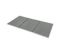 Tappetino da ginnastica pieghevole a tre pieghe, spesso, multifunzionale, for palestra, yoga, stretching, tumbling per Yoga e Pilates(GRAY)