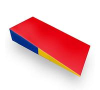 Tappetino da ginnastica - Rampa inclinabile a cuneo - Tappetino pieghevole per esercizi per bambini - perfetto per allenamento e pratica