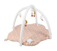 Tappetino da gioco a forma di fiore in cotone multicolore