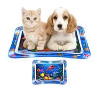 Tappetino da gioco acquatico per gatti, Tappetino da gioco gonfiabile,Tappetino per giochi acquatici estivi interattivo per gatti - Promuove lo sviluppo, tappetino per centro attività a tema oceanico