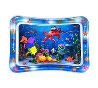 Tappetino da gioco acquatico per gatti, Tappetino da gioco gonfiabile,Tappetino per pancia per giochi acquatici estivi | Promuovere lo sviluppo, tappetino per centro attività, 50 x 70 cm, giocattoli p