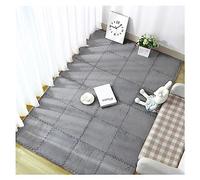 Tappetino da gioco ad incastro, confezione 10 quadrotti multicolori, 30,5 x, cm,Tappetini in schiuma(Grey)