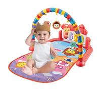 Tappetino da gioco da palestra per bambini | Tappetino da gioco per bambino | Attività Palestra Mat Pit con tappetino staccabile con giocattoli sensoriali per neonato per sviluppare motore e cognizion