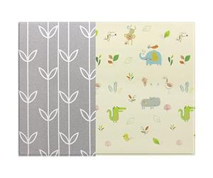 Tappetino da gioco - Dwinguler - Baby Care - Jungle Friends - Medium - 1,85 m x 1,25 m x 12 mm