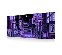 Tappetino da gioco grande per computer da ufficio, tappetino da tavolo in gomma antiscivolo per tastiera lunga