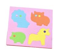 Tappetino Da Gioco in Morbida Schiuma EVA a Forma di Puzzle per L'educazione