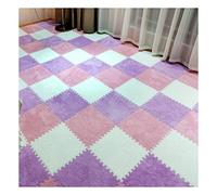 Tappetino da gioco in schiuma ad incastro, confezione 12, multicolore, 30,5 x, cm,Tappetini in schiuma(White+pink+purple)