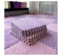 Tappetino Da Gioco In Schiuma Confezione Da 12 Pezzi Soffice E Soffice Protezione Per Pavimenti Quadrati Per Sala Giochi(Pink+light purple,32pcs)