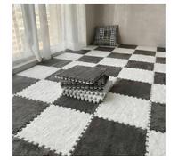 Tappetino Da Gioco In Schiuma Confezione Da 12 Pezzi Soffice E Soffice Protezione Per Pavimenti Quadrati Per Sala Giochi(Gray+white,10 pcs)