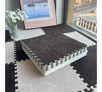 Tappetino da Gioco in Schiuma Eva con Puzzle - Protezione Antiscivolo per Pavimenti ad Incastro per Attrezzature per l'allenamento Domestico - Tappetino da Esercizio Corto in Peluche da 10 Pezzi