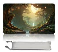 Tappetino da gioco MTG Playmat + Borsa impermeabile gratuita, bordi cuciti, tappetino da gioco TCG per appassionati di carte Playmat per mouse, tappetino da gioco MTG con zone (Tappetino originale