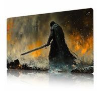 Tappetino da gioco MTG TCG 24" x 14" con bordi cuciti e superficie in gomma liscia per giochi di carte Tappetino da gioco antiscivolo Tappetino da gioco da battaglia con borsa portaoggetti gratuita