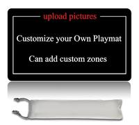 Tappetino da gioco MTG TCG con bordi cuciti e superficie in gomma liscia per giochi di carte Tappetino da gioco antiscivolo Tappetino da gioco da battaglia con borsa portaoggetti gratuita