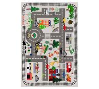 Tappetino da Gioco per la Prima Infanzia - Giochi Sensoriali per Bambini Tappeto Attività Pavimento - Giocattolo Educativo Antiscivolo Ripiegabile Scena Città Attività Casa