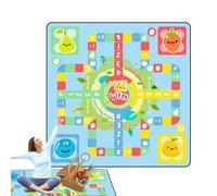 Tappetino Da Gioco Per Scacchi In Aereo - Tappeto Pieghevole Impermeabile Per Scacchiera Volante, Gioco Da Tavolo Da Viaggio Leggero Per Bambini E Adulti, Ideale Per Viaggi Di Picnic In Campeggio E Se