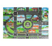 Tappetino Da Gioco Per Traffico Per Bambini - Tappeto Con Mappa Interattiva Della Città, Tappeto Impermeabile Per Pista Per Auto, Morbido Tappetino Per Area Giochi Educativa Per Ragazzi