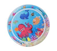Tappetino da gioco sensoriale acquatico, Tappetino da gioco acquatico per gatti - Tappetino da gioco gonfiabile Divertente cartone animato - Tappetino da gioco acquatico per bambini, tappetino ispessi