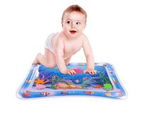 Tappetino da gioco sensoriale gonfiabile, Tappetino per l'acqua per bambini - Giochi acquatici senza disordine a tema marino,Tappetino da gioco extra large per centro attività per la crescita e lo svi