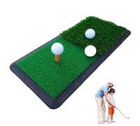 Tappetino da golf artificiale, pratico da golf che colpisce il tappeto, 7.87x19.29 pollici Mat pratica di chutiage, Attrezzature per la formazione, tappetino da allenamento in artificiale per
