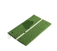 Tappetino da golf for allenamento 14''×6,3'' for swing indoor e outdoor, piccoli tappetini portatili con clip for borsa