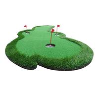 Tappetino da golf in gomma resistente, Golf Putting Mat Green 80x300 cm
