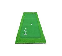 Tappetino da golf in gomma resistente, Portable Golf Putting Practice Mat Green 100x300cm For Home Office Backyard