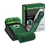 Tappetino da golf per interni ed esterni | Pratica il putting in interni con ritorno automatico della palla per golfisti esperti, per allenarsi a casa, come