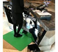 Tappetino da lavoro anti-fatica, in memory foam ad alta densità, antiscivolo e antistatico, ideale per negozio, cucina, garage, resistente per comfort e sostegno