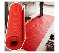 Tappetino da Lavoro Elettrico di Grandi Dimensioni 9 8 7 6 5 4 3 2 1 M, Tappetini Isolati Ad Alta Tensione per Spazi Commerciali Domestici(Red,Lxt 1.5mx5mm)