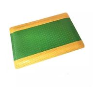 Tappetino da lavoro ergonomico in spugna diamantata per uso industriale, resistente, anti-affaticamento, per comfort e sostegno, di grandi dimensioni, 70 x 110 cm, colore verde