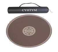 tappetino da mahjong, Tappetino antiscivolo circolare in gomma for Mahjong, tappetino silenzioso e antirumore, adatto for giochi da tavolo di poker