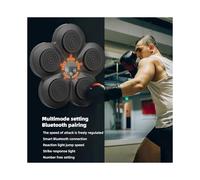 Tappetino da Muro per Macchina da Boxe per Bambini, Dispositivo per Allenamento per Punzonatura Montato un Parete per Attrezzatura da Boxe Musicale