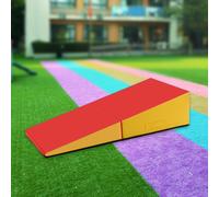 Tappetino da palestra pieghevole in pelle PU per danza, yoga e tumbling